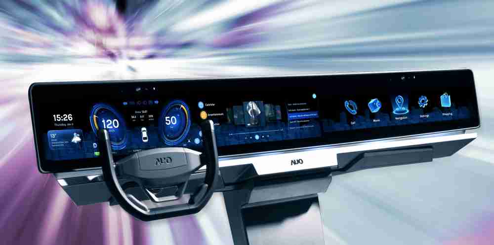 PG国际开拓前瞻显示技术创新应用，，，，结合优异整合设计能力，，开发智能车载FIDM Plus一体化显示方案，，，，让驾驶操作与车内娱乐体验再进化